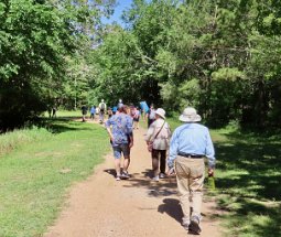 IMG_1860 Hiking on the trail, Camp Mohawk County Park, Alvin, TX