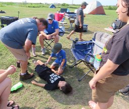 IMG_0789 first aid demonstration, Galveston Island State Park, TX