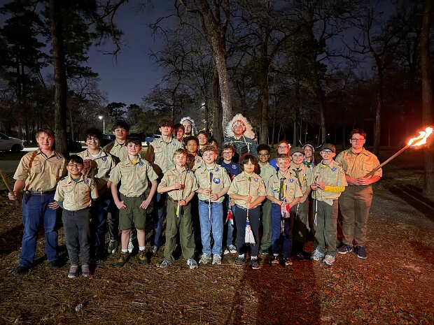 Arrow of Light Crossover Ceremony Feb 24, 2026 - Frankie Carter Randolph Park Pack 224 to Troop 224 Crossover Ceremony