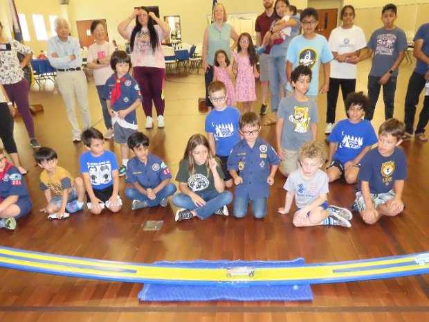 PinewoodDerby2023 Saturday April 15, 2023; Blue and Gold Banquet and Pinewood Derby