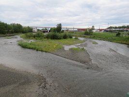 IMG 4737  Ship Creek from Salmon Viewing Bridge, Anchorage, AK