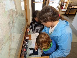 IMG 7652  Stamping the National Parks Passports, Kenai Fjords National Park Visitor Center, Seward, AK