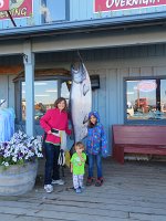 IMG 1941  with a giant Salmon catch, Homer Spit, Homer, AK