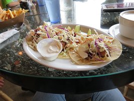 IMG 8297  Rockfish tacos, The Tide Pool Cafe, Seldovia, AK