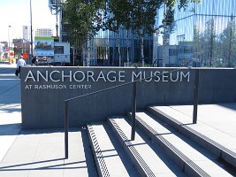 IMG 8773  Anchorage Museum Sign, Anchorage, AK