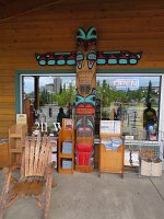 IMG 5415  Totem Pole, Ulu Factory Store, Anchorage, AK