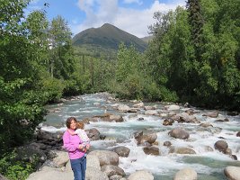 IMG 5443  Phelan and Mommy, Little Susitina River, Hatcher Pass, AK