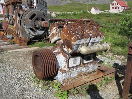 IMG 5607  Iron parts exposed to the elements, Independence Mine State Historical Park, AK