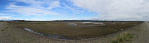 ChSP-MooseCreekDam  View from atop Moose Creek Dam, Chena State Park, AK