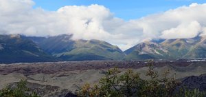 WSENP-Moraine  Moraine from Kennicott Glacier, Wrangell-St. Elias National Park