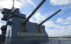 IMG_5348 Front of the 5"/38 Caliber Gun, USS Lexington Museum, Corpus Christi, Tx