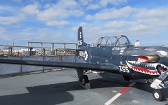 IMG_5353 T-34C Turbo-Mentor, USS Lexington Museum, Corpus Christi, Tx