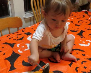 IMG_7883 Phelan painting a pie pumpkin