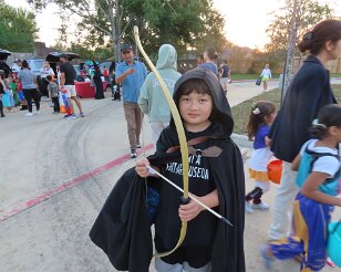 IMG_8831 Phelan as Legolas, Trunk or Treat, Hall Elementary School, League City, TX
