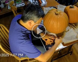 Phelantern XI TimeLapse Time Lapse of carving of Phelantern XI and Lavtas Axe