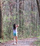 IMG_8394 Megan, Beaverdam Swamp Boardwalk, Wheeler NWR, AL