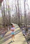 IMG_8408 Megan, Beaverdam Swamp Boardwalk, Wheeler NWR, AL