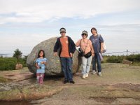 IMG 4546  Megan, Chris, Regina and Julie, Cadillac Mountain, Acadia National Park