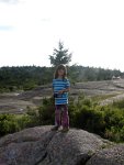 IMG 4574  Megan on Cadillac Mountain, Acadia National Park