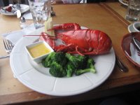 IMG 4588  Lobster Dinner at Porcelli's Italian Cuisine, Bar Harbor, ME