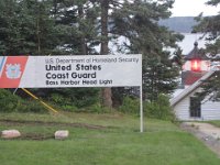 IMG 4733  Bass Harbor Light House Sign, Acadia NP