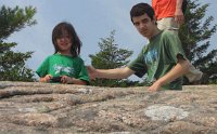 IMG 4766  Chris and Megan on South Bubble Mountain, Acadia National Park