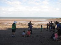 IMG 5008  Ranger talk demonstrating tides at Herring Cove, Fundy National Park