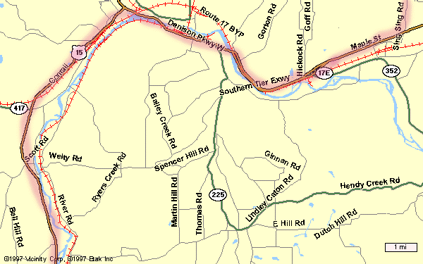 Northbound US15 North -> US17 East