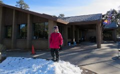 IMG_3476 Megan and the Yavapai Lodge, South Rim, Grand Canyon National Park