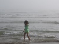 IMG 5477  Megan in the surf, South Padre Island, TX