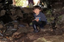 IMG_1314 Phelan in Suzy's Cave, Tobin Harbor, Isle Royale National Park