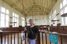 IMG_2950 Megan in the Fordyce Gymnasium, Hot Springs National Park