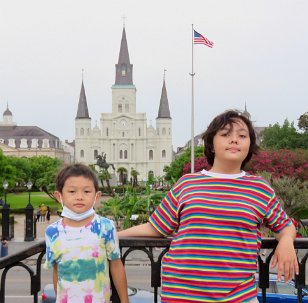 IMG_0369 Phelan and Megan, Jackson Square Overlook, New Orleans, LA