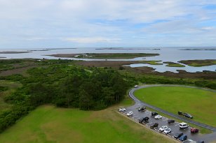 IMG_1143 View Southwest from top of Bodie Lighthouse, Cape Hatteras National Seashore