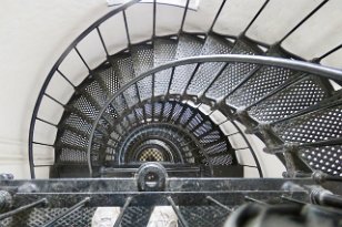 IMG_1155 Stairwell looking down Bodie Lighthouse, Cape Hatteras National Seashore