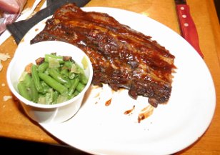 IMG_1341 half rack of ribs, Texas Roadhouse, Virginia Beach, VA