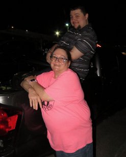 IMG_1380 Watching Virginia Beach Fireworks from Golden Corral parking lot, Virginia Beach, VA