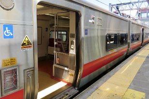 IMG_2066 Metro North Train from New Canaan to Stamford, Stamford, CT