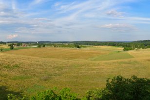 GB-LongstreetTower-East View East from Longstreet Observation Tower, Gettysburg National Military Park