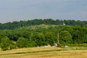 IMG_2650 View of Little Round Top from Longstreet Observation Tower, Gettysburg National Military Park