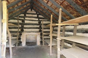 IMG_2595 Log Cabin Barracks Replica, George Washington Headquarters Area, Valley Forge National Historical Park