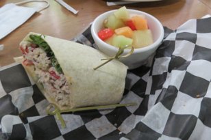 IMG_3320 Chicken Salad Wrap, Mabry Mill Restaurant