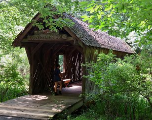 IMG_3816 Cambron Covered Bridge, Green Mountain Nature Trail, Huntsville, AL