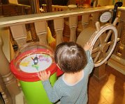 IMG_5662 Phelan piloting a ship, Discovery Children's Museum, Las Vegas, NV