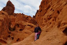 IMG_7954 Megan, Phelan, Valley of Fire State Park, NV