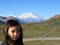 DNP-Megan  Megan, Denali, Stony Hill Overlook, Denali National Park