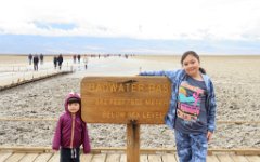 IMG_6918 Phelan and Megan at Badwater Basin Sign, Death Valley National Park