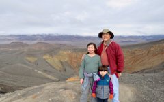 IMG_7623 Family at Ubehebe Crater, Death Valley National Park